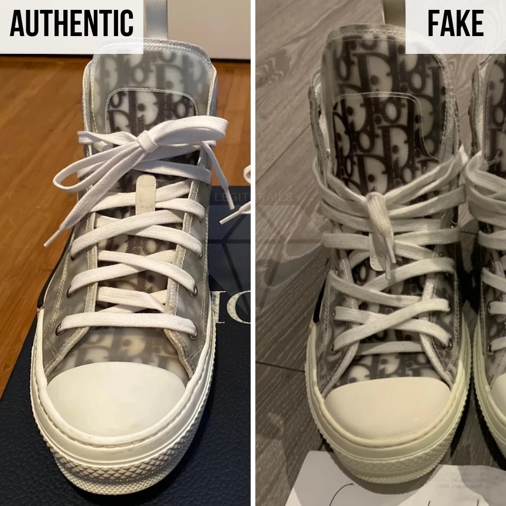 How To Spot Fake Dior B23 Oblique Logo Sneakers  Legit Check By Ch  Dior  Dior pattern Fake shoes
