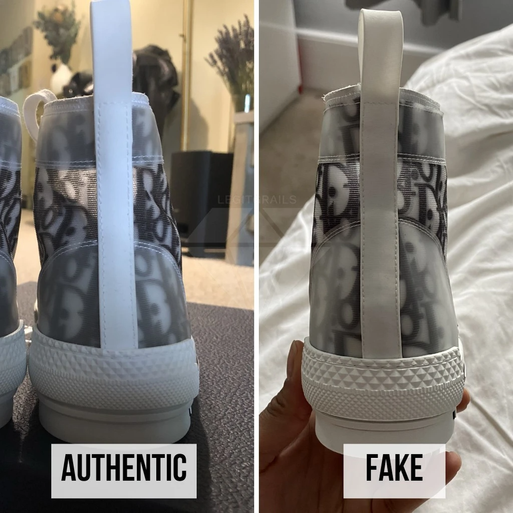 How To Spot Fake Dior B23 Oblique Logo Sneakers  Legit Check By Ch