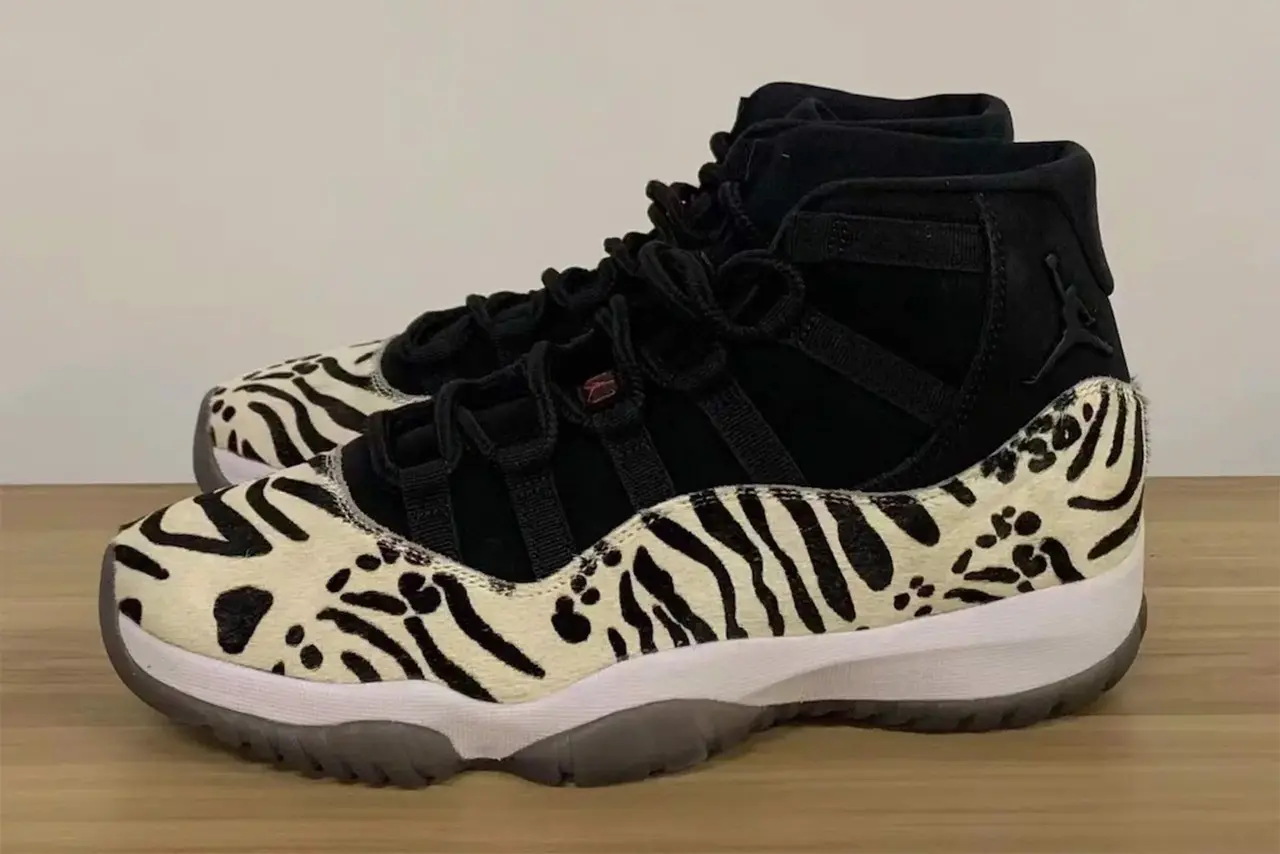 Air Jordan 11 "Animal Instincts" danh cho phu nu se duoc ra trong mua le sap toi