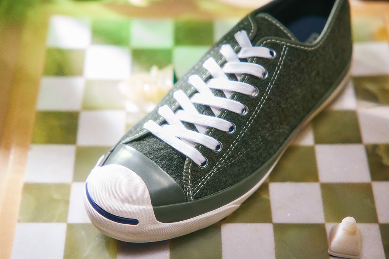 Hinh anh 3: Hinh anh chinh thuc ve phien ban Converse Jack Purcell "Matcha"