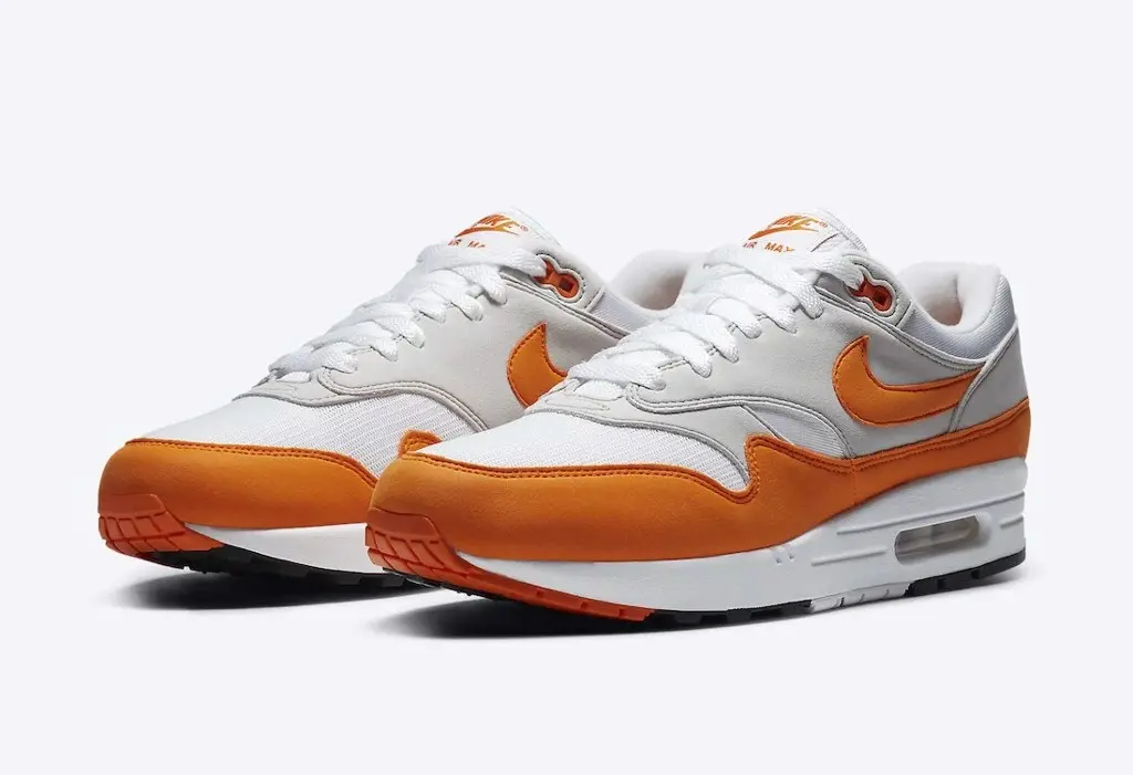 Mau cam nong bong cung Nike Air Max 1 ‘Magma Orange’