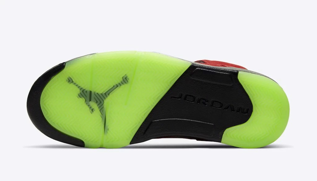 Air Jordan 5 "What The" sẽ sớm ra mắt vào tuần đầu tiên của tháng 11 Hinh anh 4: Air Jordan 5 "What The" se som ra mat vao tuan dau tien cua thang 11