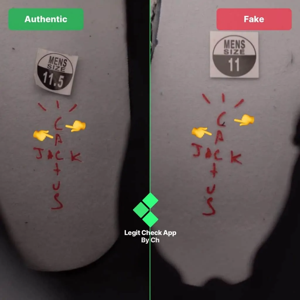 Hinh anh 7: Legitcheck: Huong dan cach phan biet Air Jordan 1 High Travis Scott Real va Fake