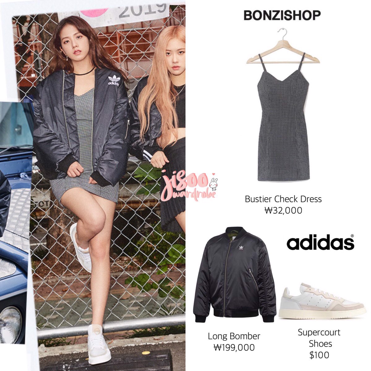 Hinh anh 12: Hoc tap Black Pink phoi do cung Supercourt that xinh!