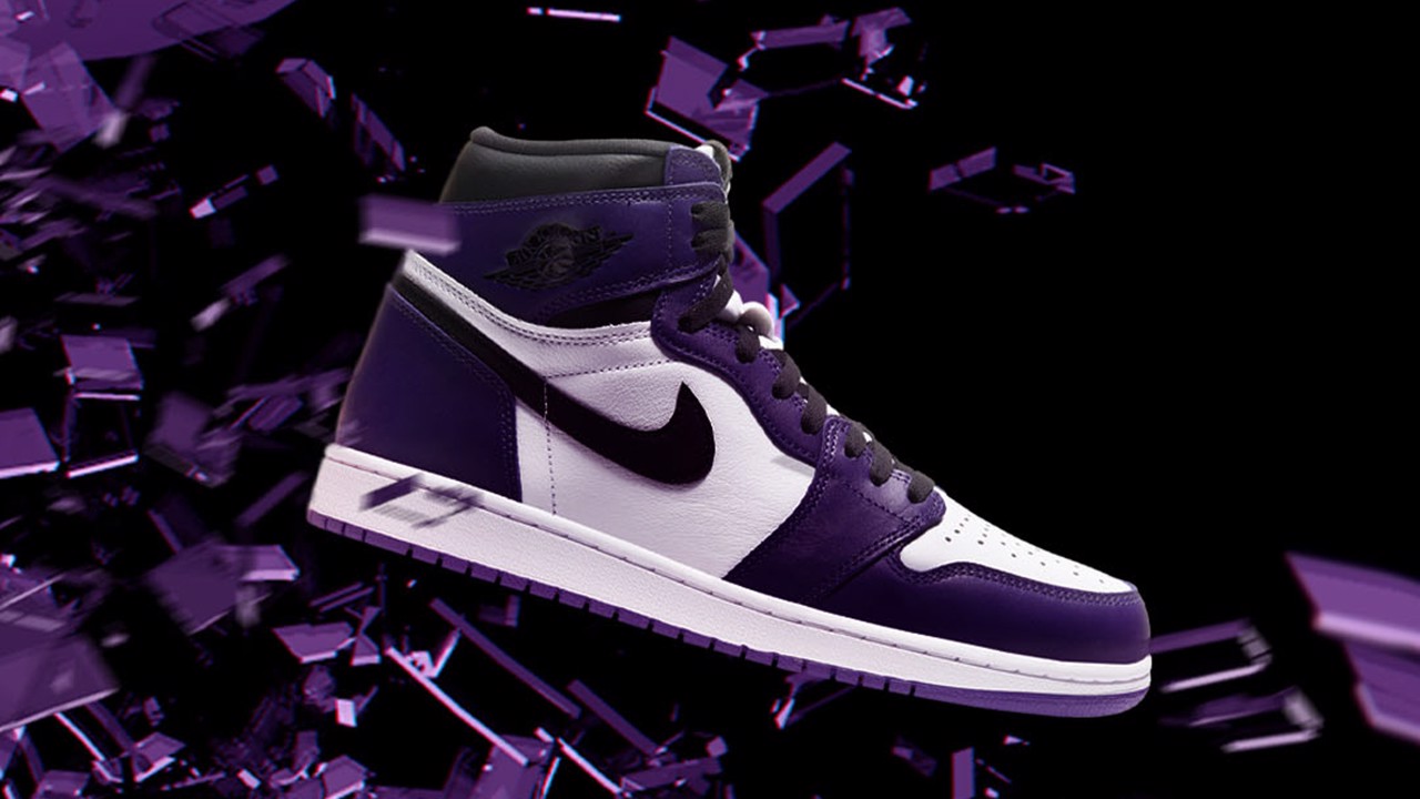 Jordan 1 Retro Court Purple White