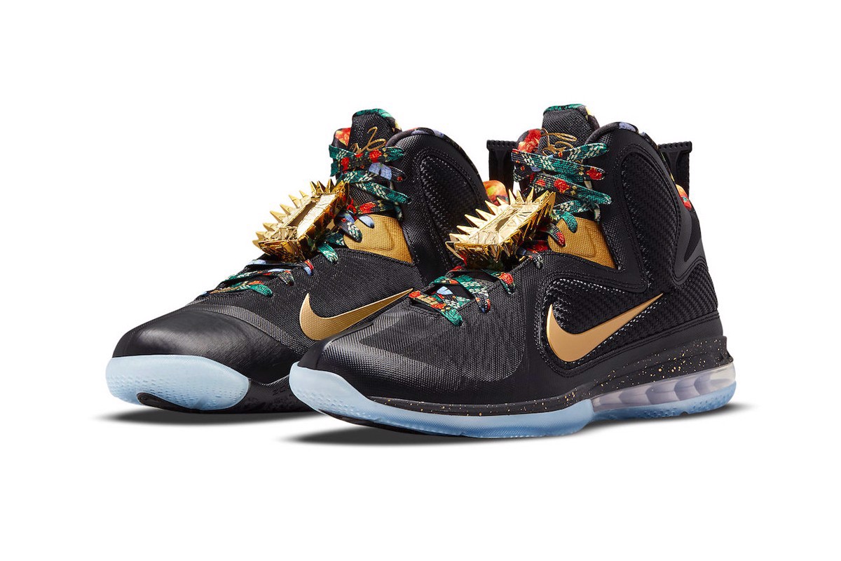 Hinh anh 2: Nike LeBron 9 “Watch the Throne” hien da chinh thuc duoc phat hanh