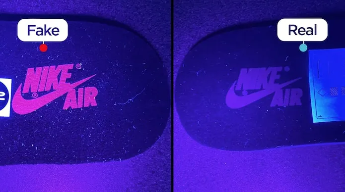 Hinh anh 7: Cach phan biet mot doi Nike Air Jordan 1 “Court Purple” real va fake