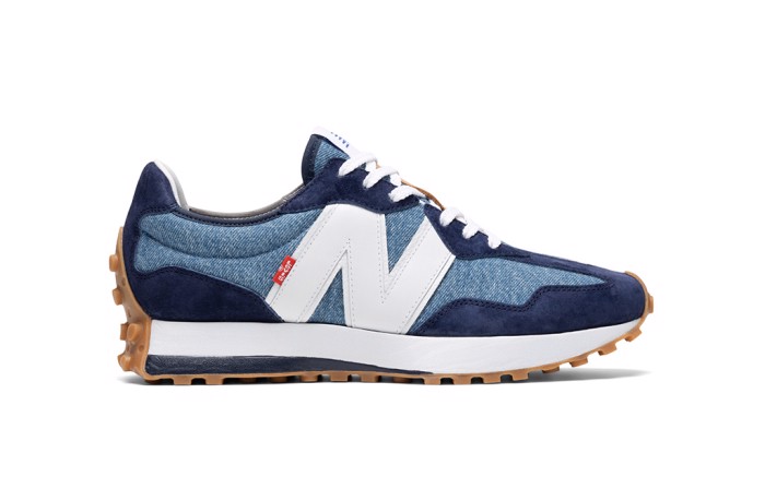 New Balance 327 x Levi's - đổi mới để bức phá Hinh anh 1: New Balance 327 x Levi's - doi moi de buc pha
