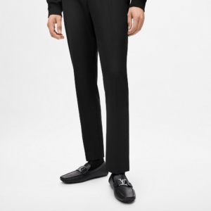 Alternative view of Giày Louis Vuitton Monte Carlo Moccasins 'Black' 1A3K23