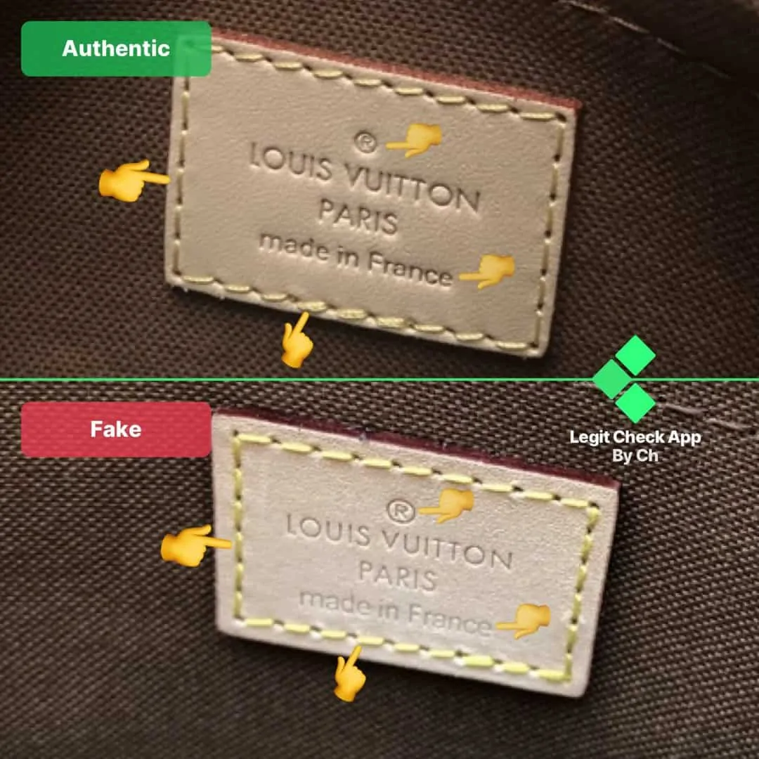 Real vs fake Louis Vuitton bag  YouTube