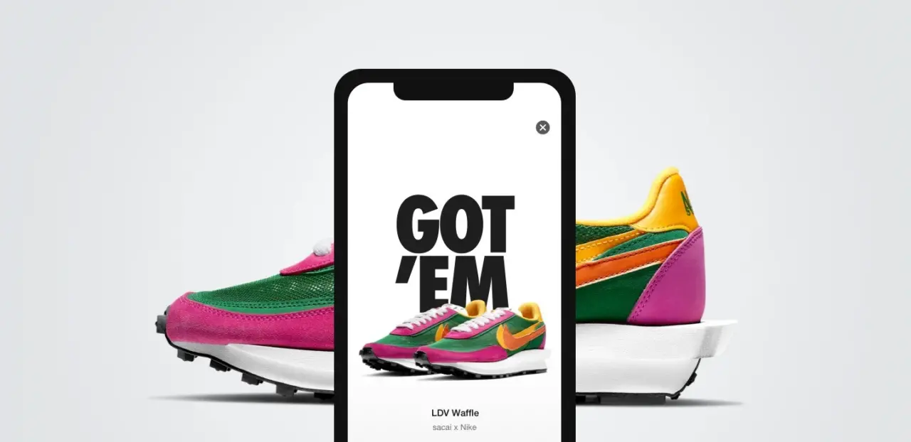 Cach ma Nike gioi thieu giay cua minh khi chua co ung dung SNKRS