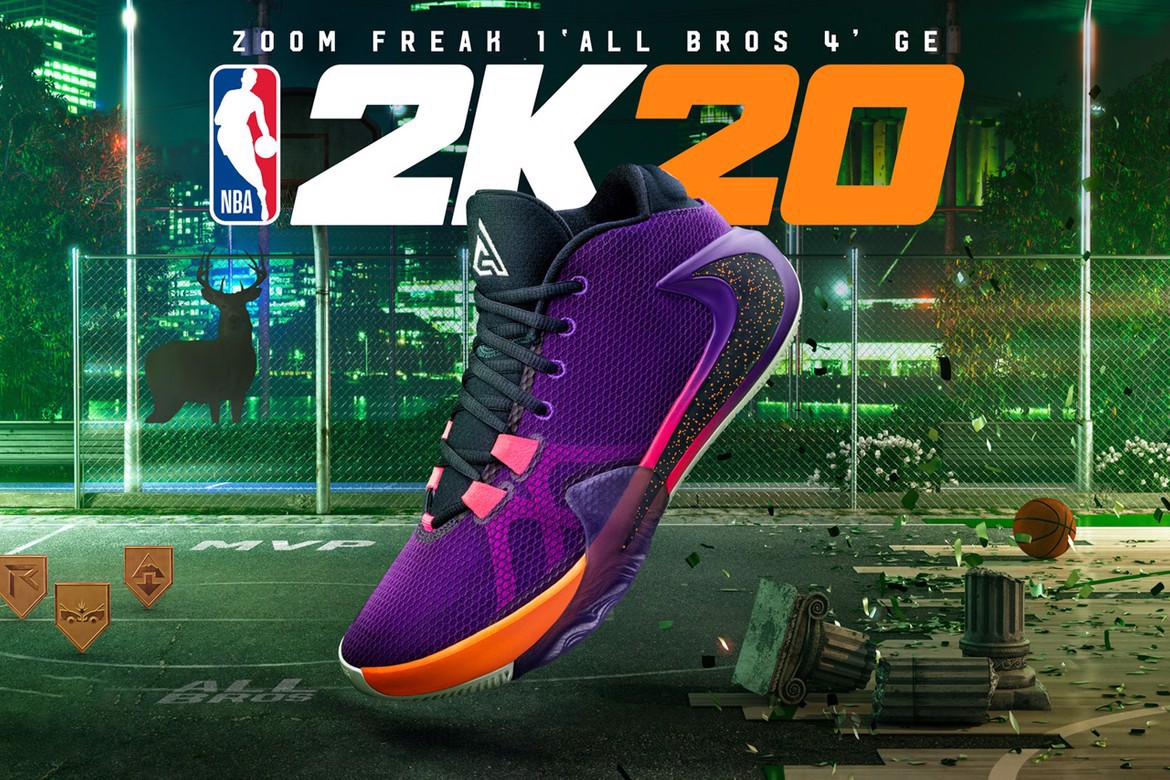 Nike Zoom Freak 1 "All Bros 4" NBA 2k20