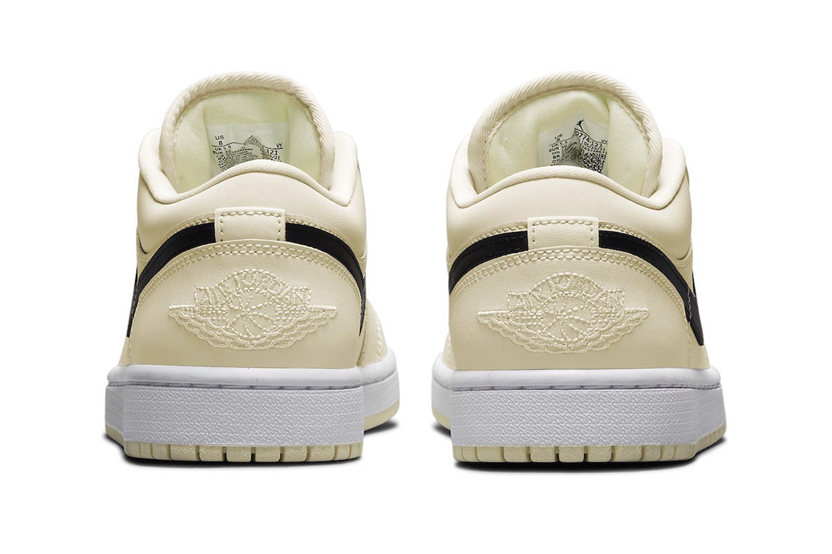 Hinh anh 4: Jordan Brand cung cap cho Air Jordan 1 Low phoi mau "Coconut Milk" moi