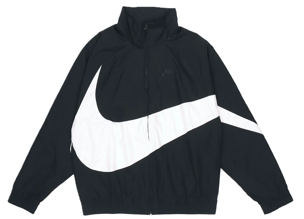Áo Nike Sportswear 'Swoosh' Woven Black Windbreaker  AR3133-010