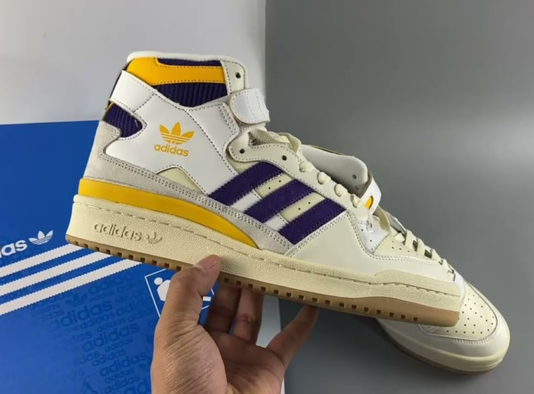 Giày Adidas Forum 84 High Collegiate Purple Collegiate Gold GX9054 - Hình ảnh 9