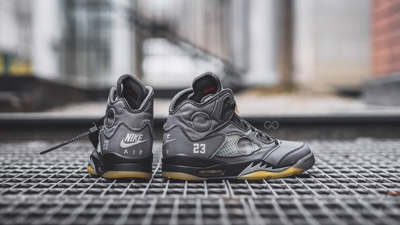 Jordan 5 Retro Off-White Black