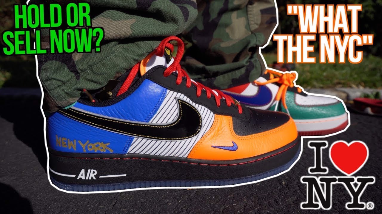 History of the Nike Air Force 1 and New York City