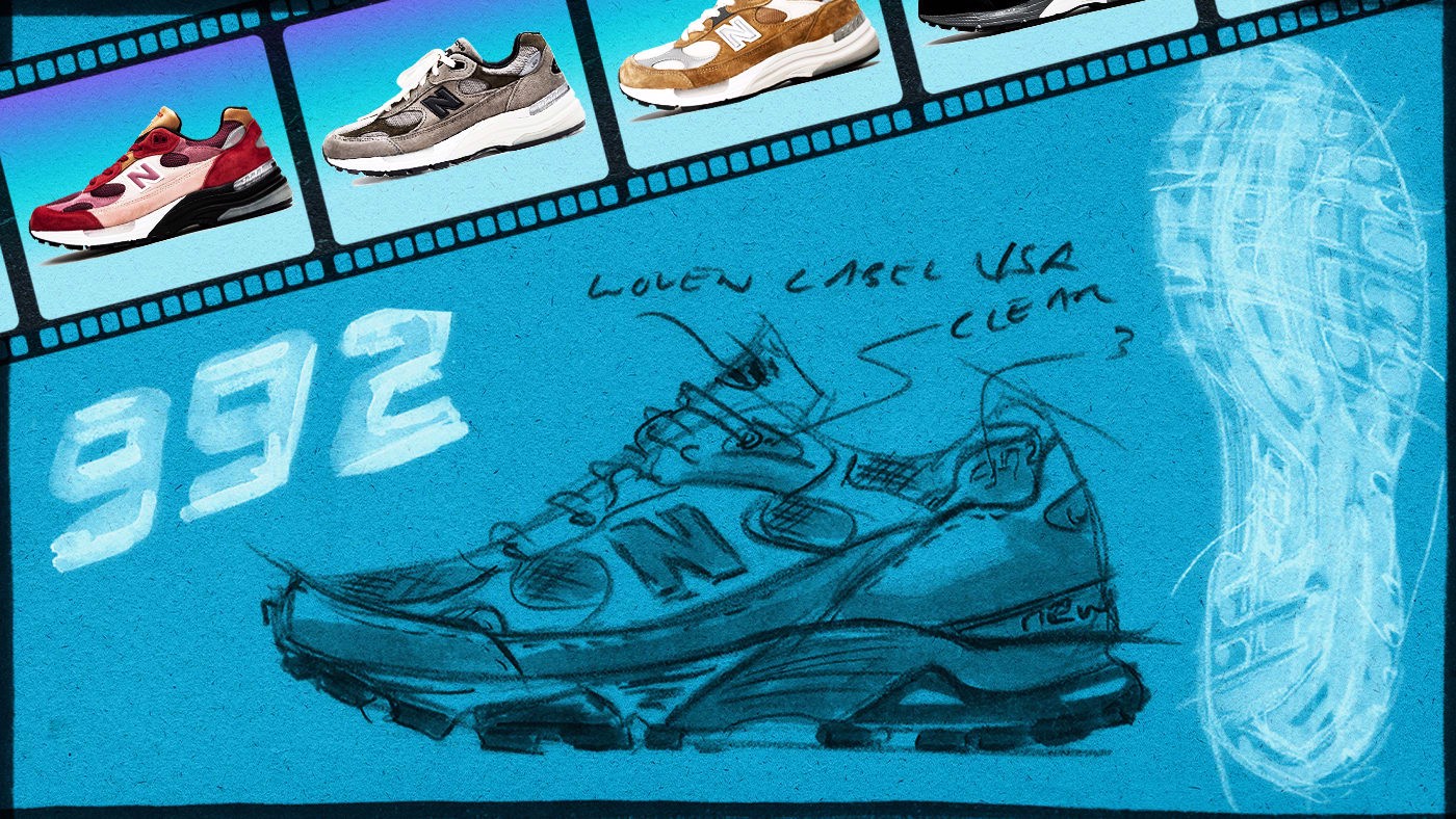 Hinh anh 2: New Balance 992 Black and Purple: Su ket hop cua tong mau sang va toi