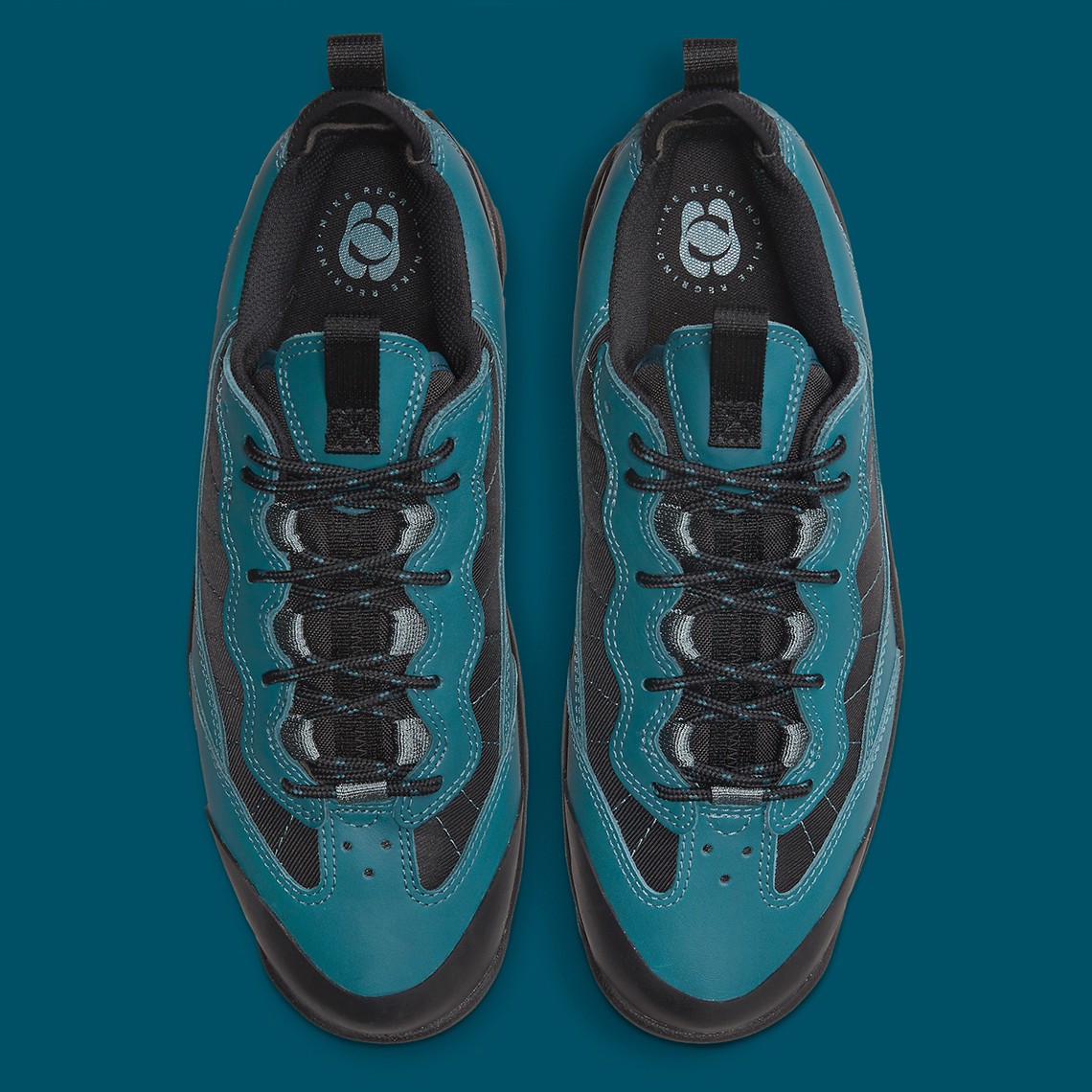 Phiên bản Nike ACG Air Mada được dùng bằng chất liệu da màu Teal