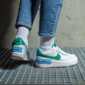 Giay Nike Wmns Air Force 1 White Obsidian Blue CI0919-004