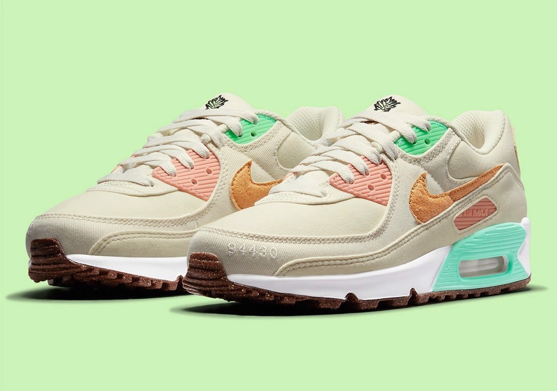 Air Max 90 “Happy Pineapple” – qua dua hanh phuc cuc xinh xan