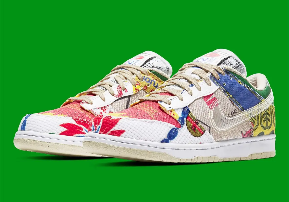 Hao huc dem nguoc ngay Nike Dunk Low “City Market” phat hanh!