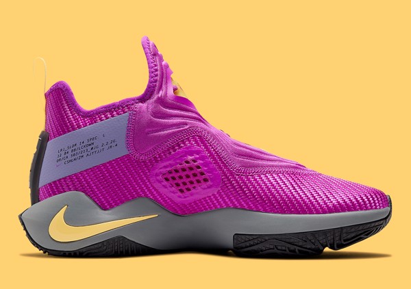 Nike LeBron Soldier 14 "Lakers" phiên bản Alternate Purple/Gold Hinh anh 2: Nike LeBron Soldier 14 "Lakers" phien ban Alternate Purple/Gold
