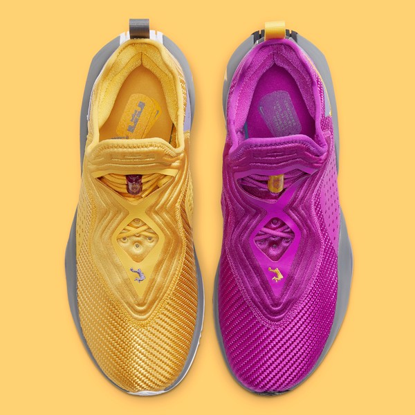 Nike LeBron Soldier 14 "Lakers" phiên bản Alternate Purple/Gold Hinh anh 3: Nike LeBron Soldier 14 "Lakers" phien ban Alternate Purple/Gold
