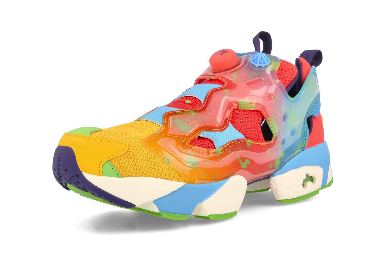Hinh anh 2: ban ket hop giua Jelly Belly va Reebok tren doi Instapump Fury va Club C Legacy