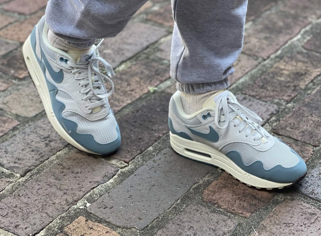 Hinh anh 3: Review giay: Dieu gi lam nen khac biet cho Nike Air Max 1 x Patta "Aqua Noise"