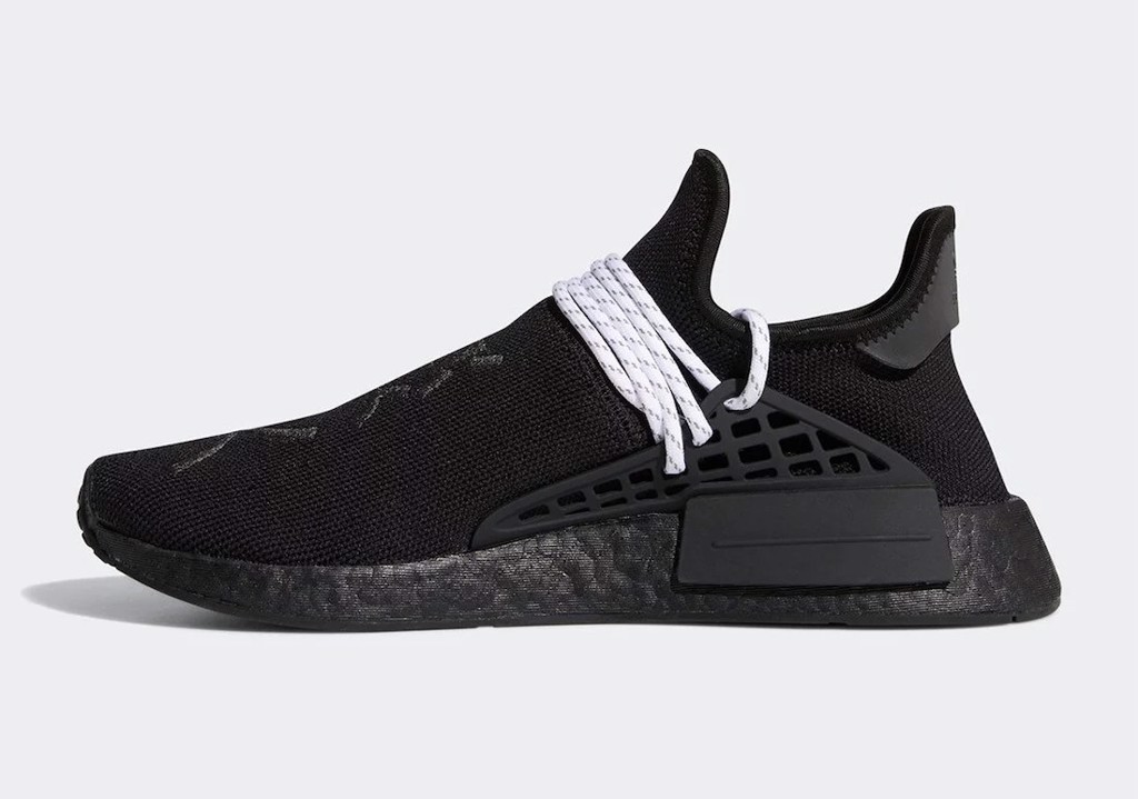 Pharrell x adidas Hu NMD xuất hiện trong màu đen quyến rũ Hinh anh 4: Pharrell x adidas Hu NMD xuat hien trong mau den quyen ru