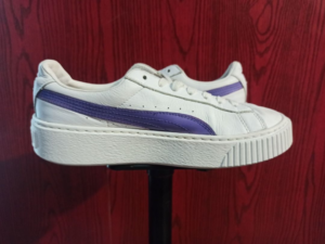 Alternative view of Giày Puma Basket Platform 'Rainbow' 364529-02