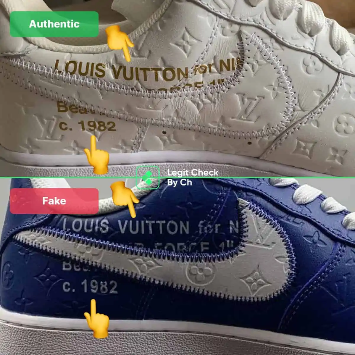 How To Spot Fake Louis Vuitton Virgil Abloh Sneakers  Legit Check By Ch