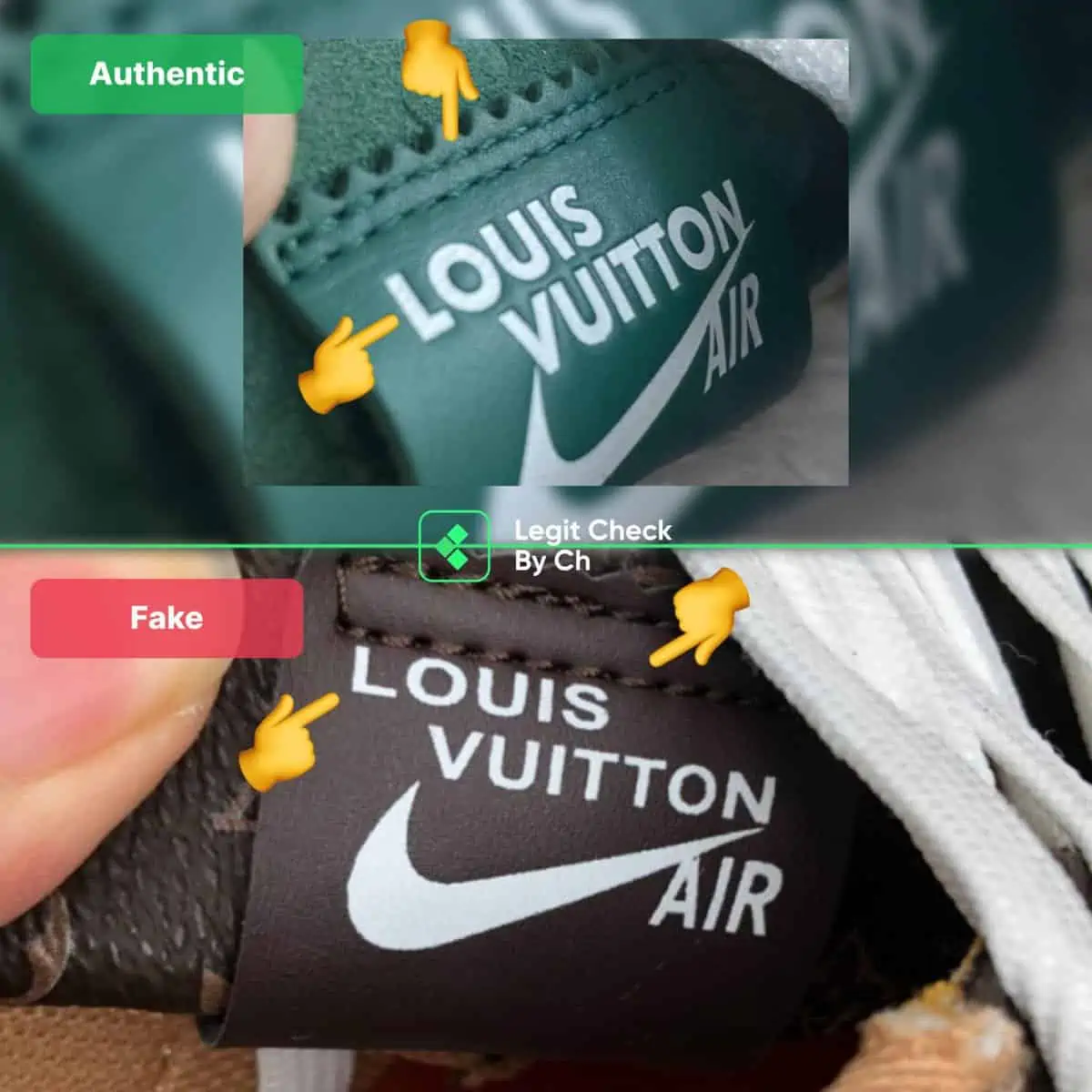 Virgil Abloh Channels Canal St for Legit Bootleg Louis Vuitton x Nike Air  Force 1s  Sneaker Freaker