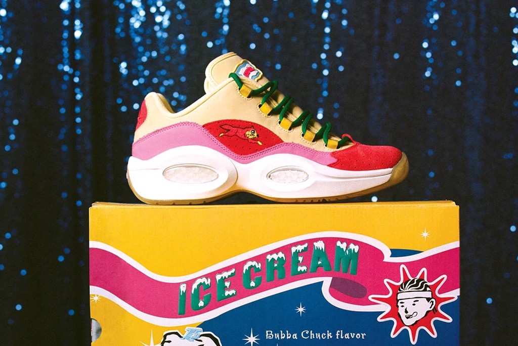 red, pink, violet, purple and green