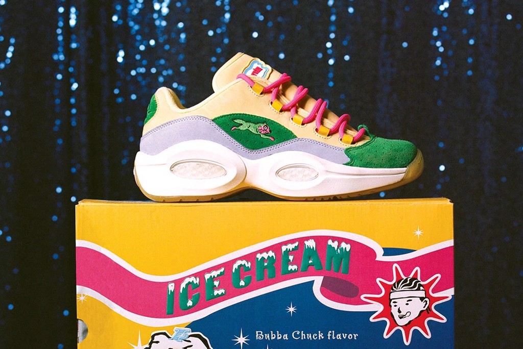 red, pink, violet, purple and green