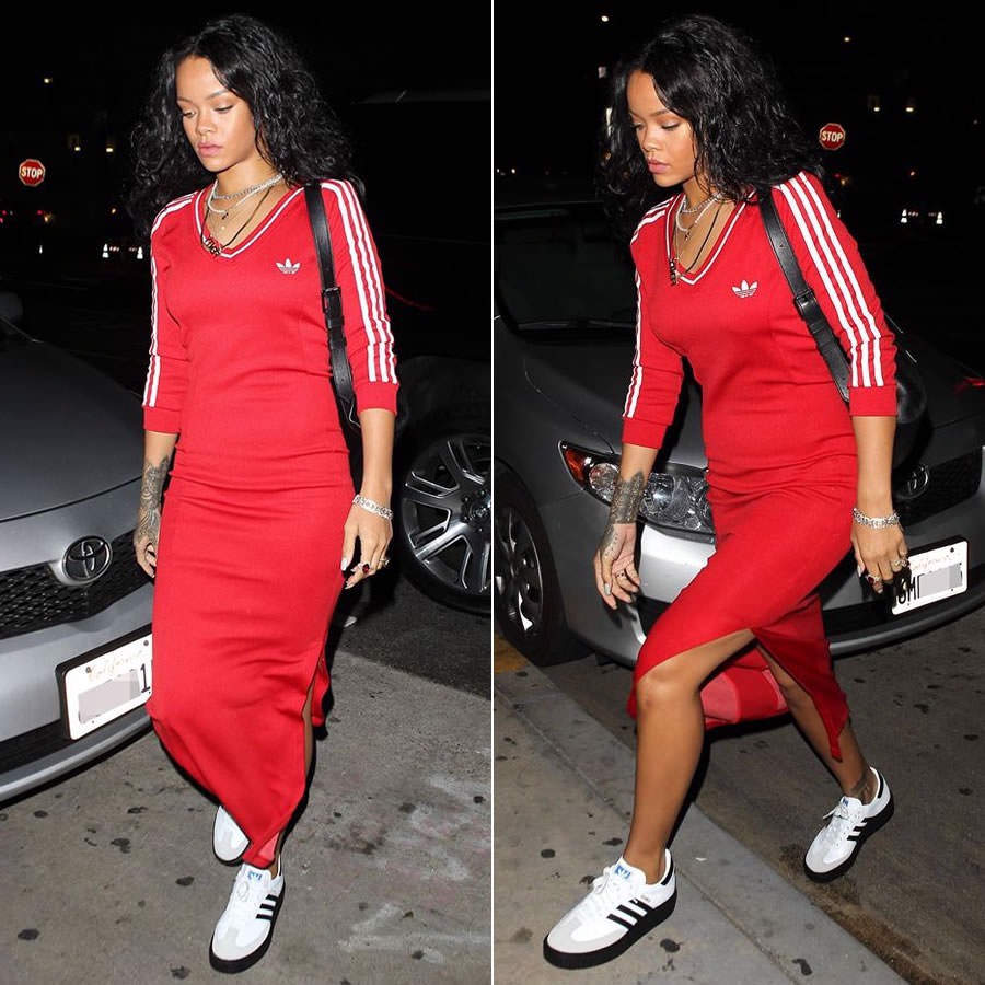 Hinh anh 6: Rihanna va 10 khoanh khac an tuong voi sneakers