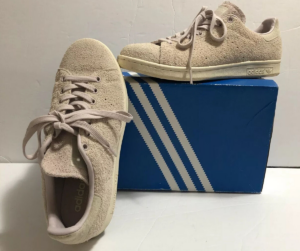 Alternative view of Giày Adidas Stan Smith Hairy Suede 'Ice Purple' S82258