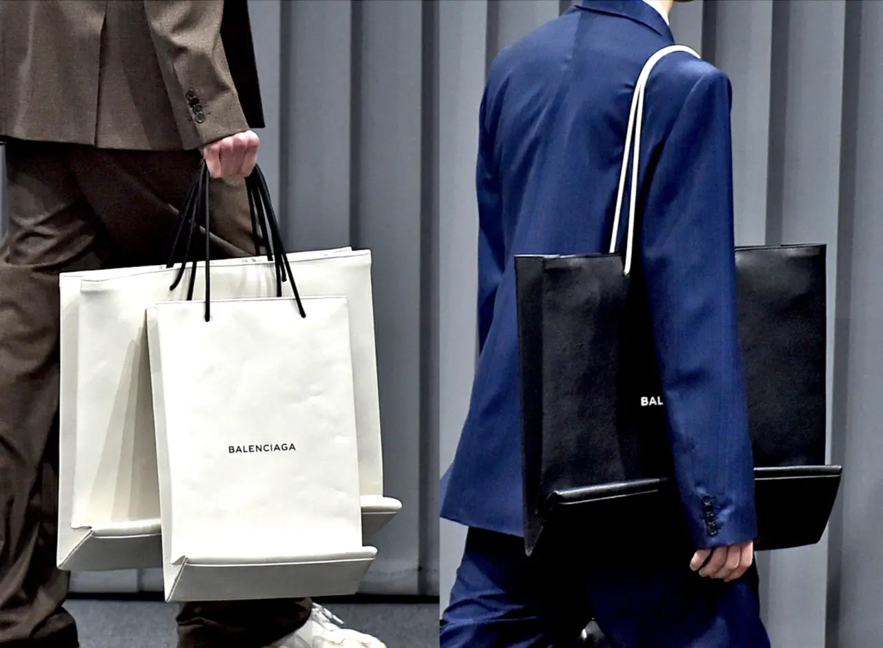 Balenciaga duoi thoi dai cua Demma Gavasalia, tui bim bim hay tui rac cung tro thanh tui luxury