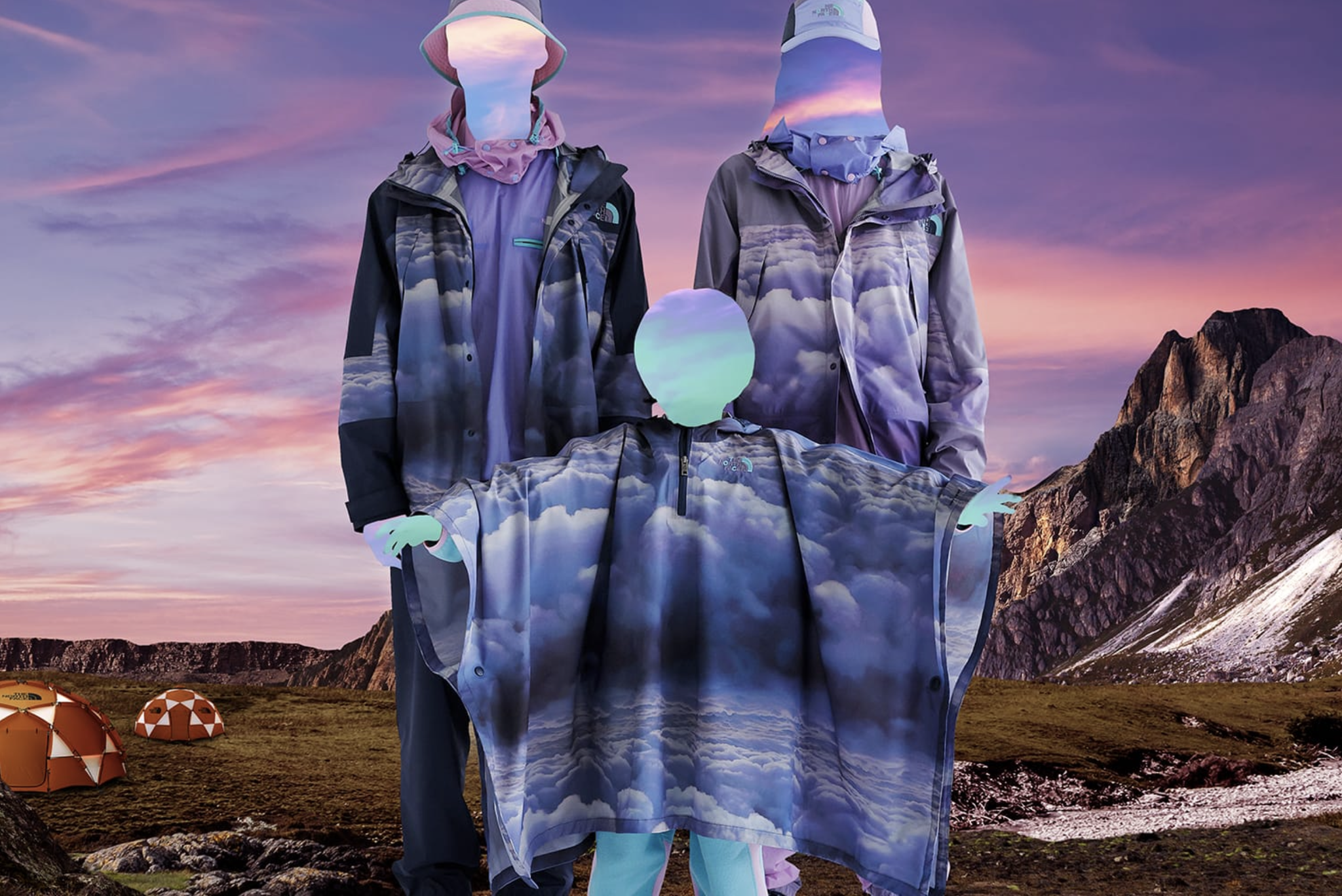 Bo suu tap CLOT x The North Face: Sac mau moi cho cuoc song