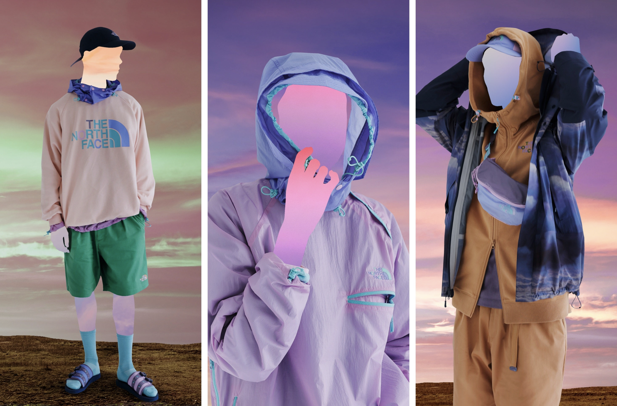 Hinh anh 2: Bo suu tap CLOT x The North Face: Sac mau moi cho cuoc song