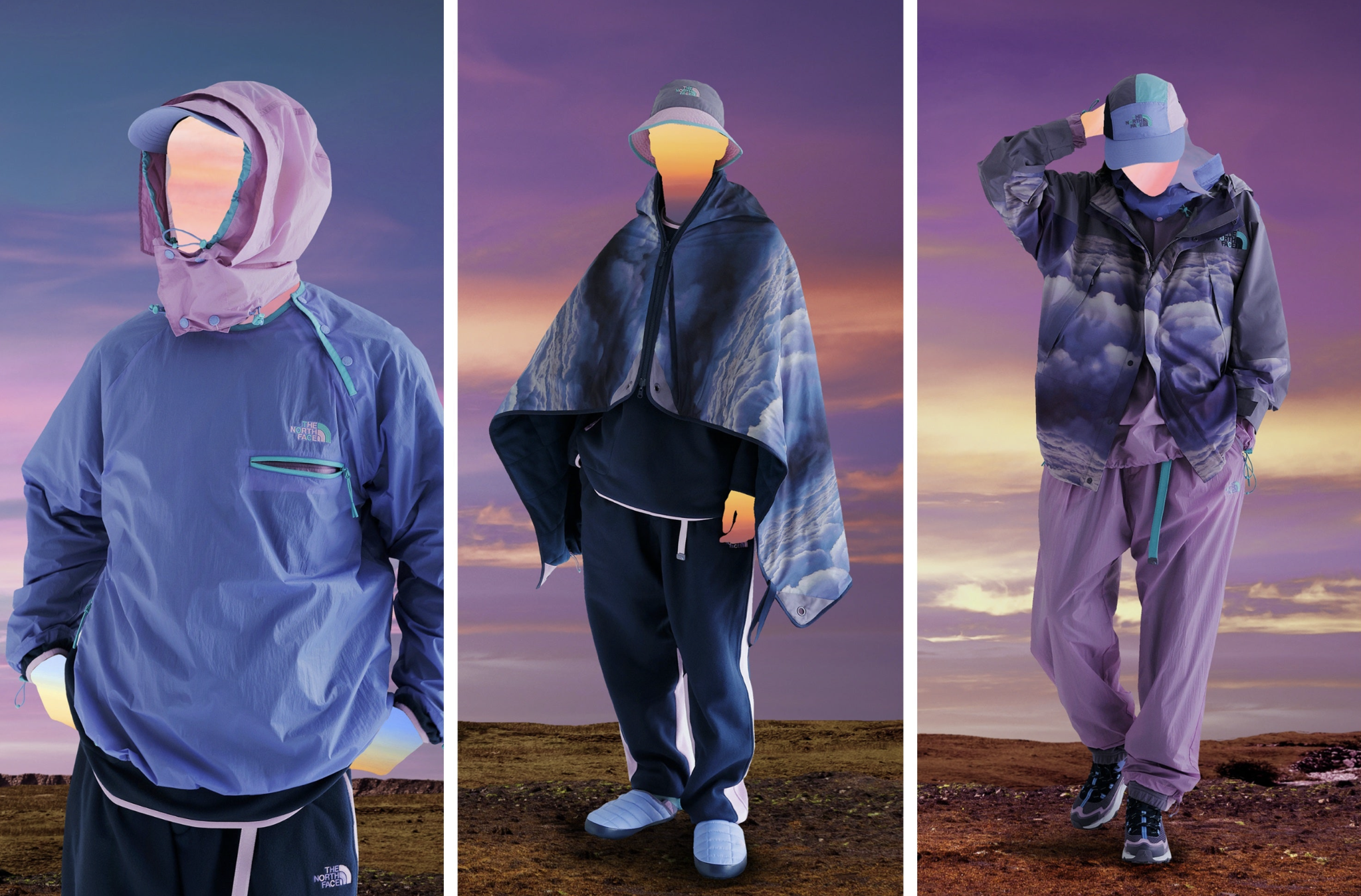 Hinh anh 3: Bo suu tap CLOT x The North Face: Sac mau moi cho cuoc song