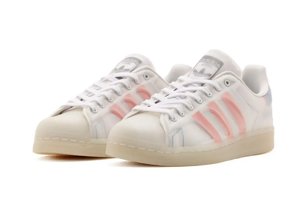 Adidas superstar futureshell voi thiet ke hai lop moi la