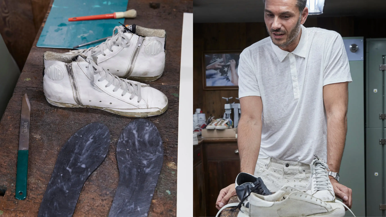 Hinh anh 4: Dung quang nhung doi giay cu ki cua ban, Golden Goose se lam moi no!