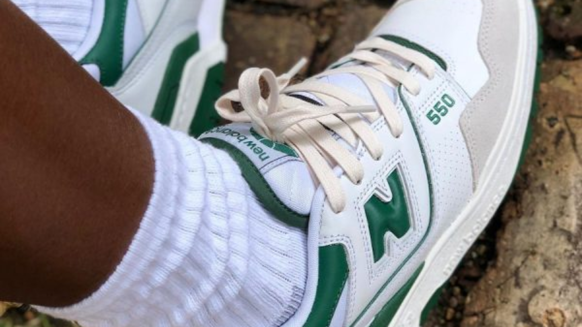 Hinh anh 1: Lich su New Balance 550 va su tro lai trong 2023