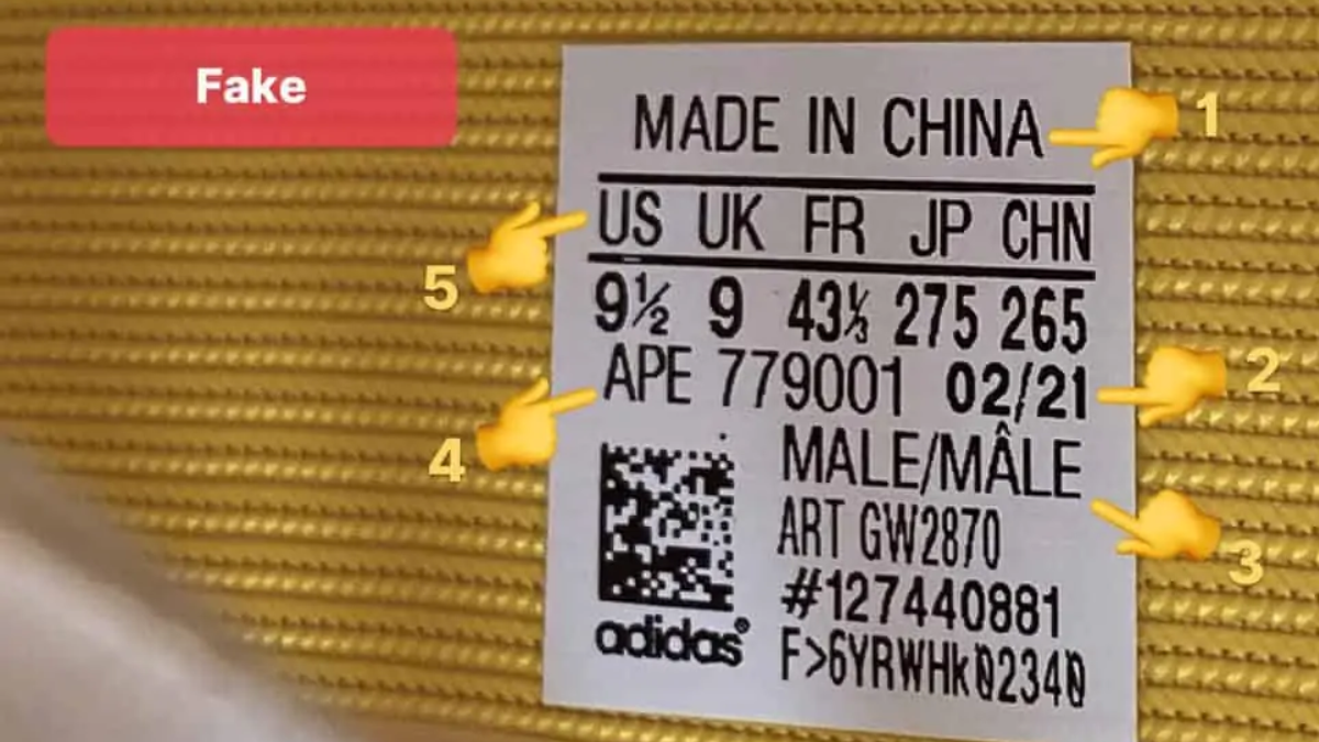 Hinh anh 3: Mach ban cach phan biet Yeezy Boost 350 V2 Mono Clay that va gia