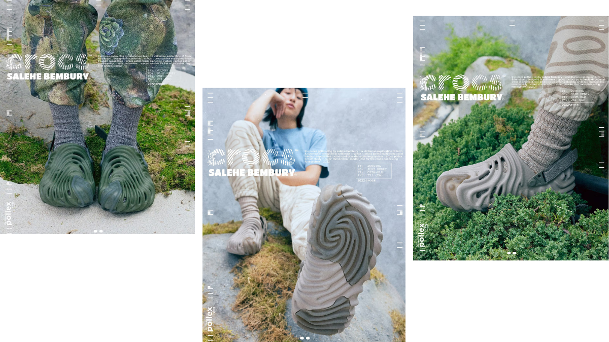 Hinh anh 2: Mot thiet ke cua Crocs co the dang gia den muc nao khi collab voi Salehe Bembury?