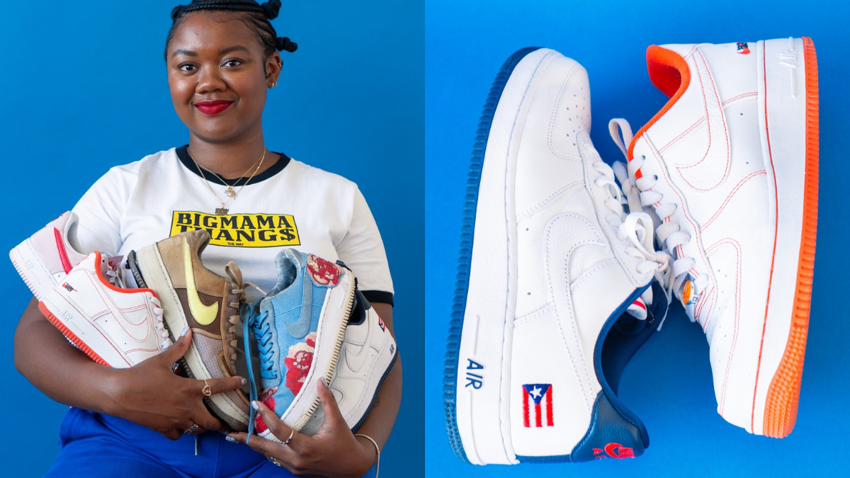 Jourdan Ash va moi nhan duyen ki la cung Nike Air Force 1