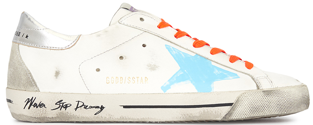 Giày Golden Goose Supper Star 'White Green' GMF00274 F002537 10900