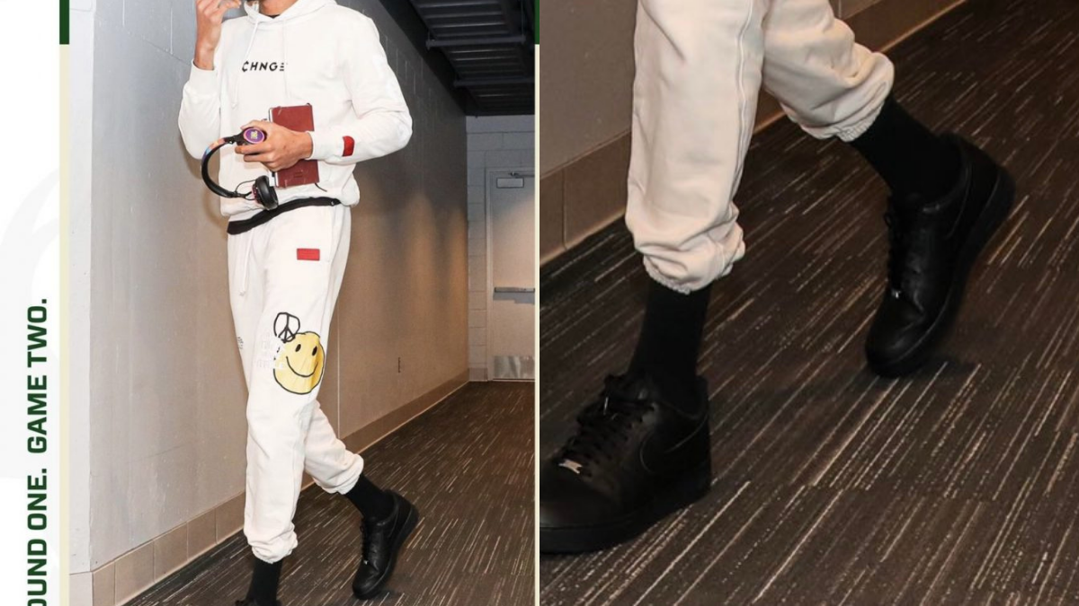 Giannis cung All Black Air Force 1 va tran chung ket lich su